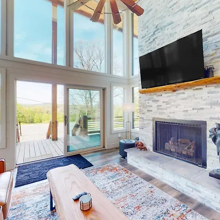 Modern Mountain Retreat Villa Blue Ridge Exterior photo